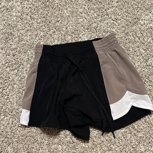 Stylish Black and Gray Workout shorts